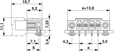 1843910 Phoenix Contact PCB Connection Systems Image 2