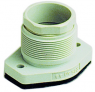 Bulkhead housing, IP65 for series R 15, 09150000301