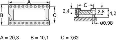 015-1-016-3-H5STF-LT0 MPE-GARRY Semiconductor Sockets, Holders Image 2