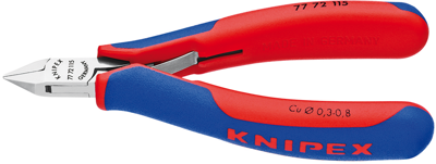 77 72 115 Knipex Side Cutters, Tip Cutters