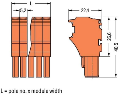 2022-109/000-012 WAGO Connecting Blocks Image 2