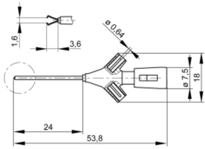 MICRO-KLEPS SW Hirschmann Test & Measurement Aligator Clips Image 2