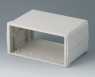 ABS enclosure, (L x W x H) 205 x 140 x 100 mm, gray white (RAL 9002), IP40, B3020137