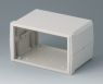 ABS enclosure, (L x W x H) 155 x 105 x 90 mm, gray white (RAL 9002), IP40, B3015137