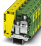 Protective conductor terminal, screw connection, 16-95 mm², 1 pole, 8 kV, yellow/green, 3213141