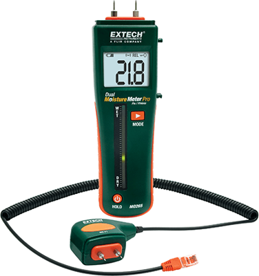 MO265 Extech Moisture Indicators, Material Moisture Testers