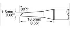 STP-DRH15 METCAL Soldering tips, desoldering tips and hot air nozzles Image 3