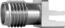 SMA socket 50 Ω, solder connection, straight, 100024733