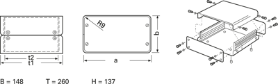 2008-6825H-RAL 1019 Feltron-Zeissler General Purpose Enclosures