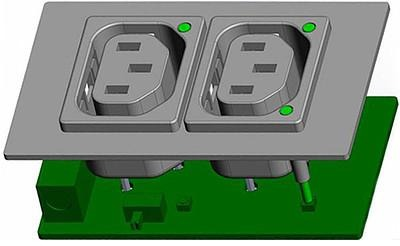 6610.3017 SCHURTER Device Connectors