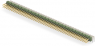 Pin header, 100 pole, pitch 2.54 mm, straight, green, 5-825457-0