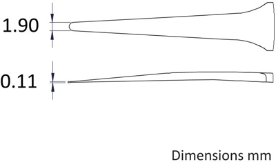 2A.SA.GP.0.IT ideal-tek Tweezers Image 4