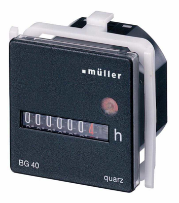 BG 40.17 12-48 V Hugo Müller Operating hours counter