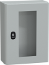 Door, (H x W x D) 400 x 300 x 150 mm, IP66, steel, light gray, NSYS3D4315T