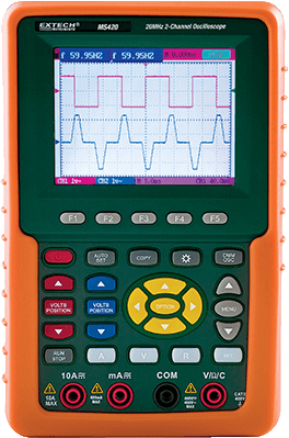 MS420 Extech Oscilloscopes