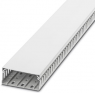 Wiring duct, (L x W x H) 2000 x 100 x 40 mm, PVC, white, 3240637