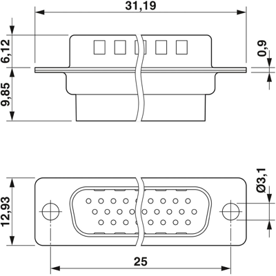 1655137 Phoenix Contact D-Sub Connectors Image 2