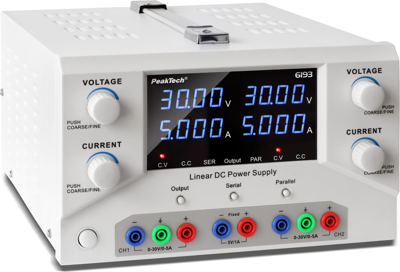 P 6193 PeakTech Bench Power Supplies and Loads Image 2