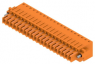 Socket header, 20 pole, pitch 3.5 mm, straight, orange, 1691060000