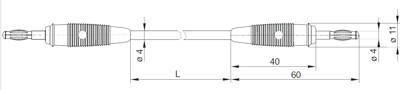 SML 100/1 SW Hirschmann Test & Measurement Test Leads Image 2