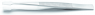 General purpose tweezers, uninsulated, antimagnetic, stainless steel, 105 mm, 127.SA.1