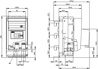 3NP1133-1BC13 Siemens Circuit Breakers Image 2