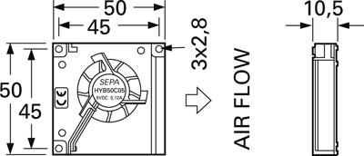 HYB50C05 SEPA Radial Fans Image 2