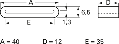 601 02 22 Thora Ferrite cable cores Image 2