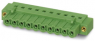 Socket header, 2 pole, pitch 5.08 mm, angled, green, 1943425