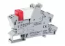 Relay module, Uin 115VAC, 1 changeover contact, 16A, Red status, Module width 15 mm, 2,50 mm², gray