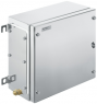 Stainless steel enclosure, (L x W x H) 150 x 260 x 260 mm, silver (RAL 7035), IP66/IP67, 1194610002