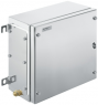 Stainless steel enclosure, (L x W x H) 150 x 260 x 260 mm, silver (RAL 7035), IP66/IP67, 1194620002