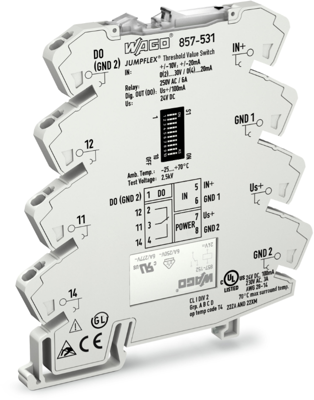 857-531 WAGO Signal Converters and Measuring Transducers Image 1