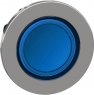 Front element, illuminable, waistband round, blue, mounting Ø 30.5 mm, ZB4FV063