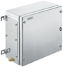 Stainless steel enclosure, (L x W x H) 200 x 260 x 260 mm, silver (RAL 7035), IP66/IP67, 1194650000