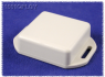 ABS miniature enclosure, (L x W x H) 40 x 40 x 15 mm, light gray (RAL 7035), IP54, 1551QFLGY