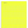 Vinyl Laser label, (L x W) 251 x 11.5 mm, yellow, DIN-A4 sheet with 140 pcs