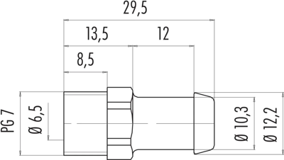 02 0273 000 binder Accessories for Industrial Connectors Image 2