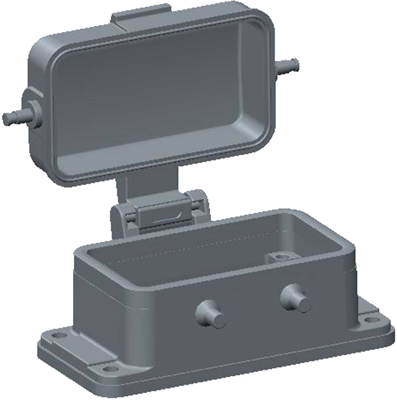 T1430101000-000 TE Connectivity Housings for HDC Connectors