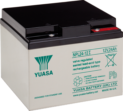 NPL24-12I Yuasa Lead-Acid Batteries, Lithium-Ion Batteries Image 1