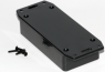 ABS enclosure, (L x W x H) 100 x 50 x 25 mm, black (RAL 9005), IP54, 1591ASFLBK