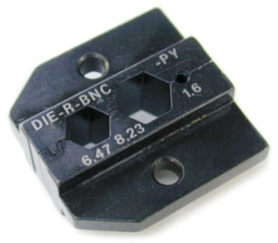 DIE-R-BNC-PY Neutrik Crimp Inserts and Compression Inserts