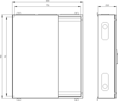 8GK1112-4KK32 Siemens Switch Cabinets, server cabinets Image 2