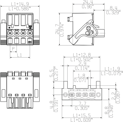 1001070000 Weidmüller PCB Connection Systems Image 3