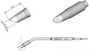 C250415 JBC Soldering tips, desoldering tips and hot air nozzles