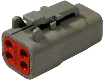 DTM06-4S DEUTSCH Automotive Power Connectors