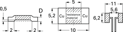 BVS-M-R001-1.0 Isabellenhütte SMD Resistors Image 2