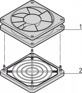 20713-048 SCHROFF Accessories for Enclosures