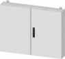 Surface-mounted wall distributor, (H x W x D) 800 x 1050 x 140 mm, IP44, steel, white, 8GK1032-3KK41