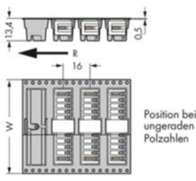 734-163/105-604/997-405 WAGO PCB Connection Systems Image 3